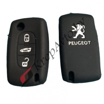 Чехол на ключ Peugeot (3 кнопки)