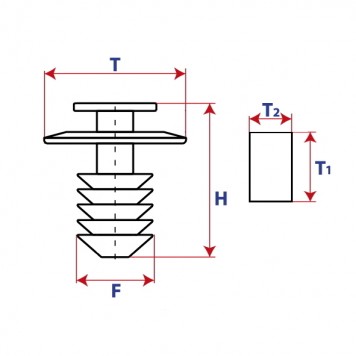 Fiat/Alfa/Lancia 9651540980 Клипса пластиковая;  Peugeot/Citroen 856546-1