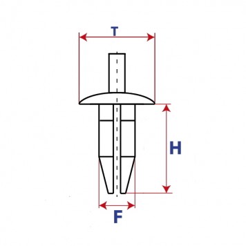 Скоба металлическая  VAG WHT004994-1