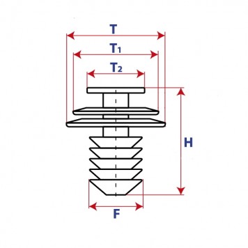 BMW 51518172050 клипса пластиковая-1