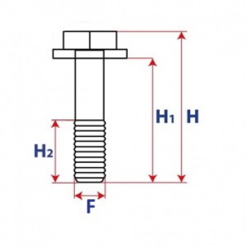 Пробка масляного поддона Dacia, Mercedes-Benz, Nissan, Opel, Renault,Volvo-1