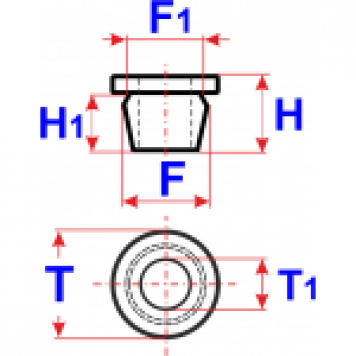 Втулка Nissan 0155302913-1