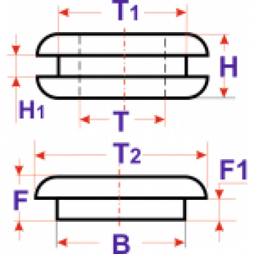 Заглушка кузова Tesla 1127883-00-C; 112788300C-1