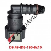 Быстросъём топливный 10х9,49мм 