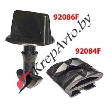 Фиксатор защиты Peugeot/Citroen  699081 , 8220EF (комплект)