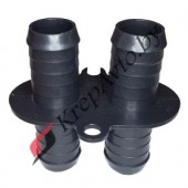 Соединитель шлангов отопителя (двойной) ГАЗ 33108120170 