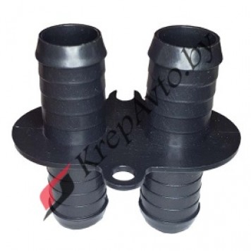 Соединитель шлангов отопителя (двойной) ГАЗ 33108120170