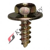 Саморез универсальный под ключ, 6.5х19мм 