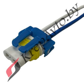 Патрон  2-х контакт. под лампу HB3 (с проводами)