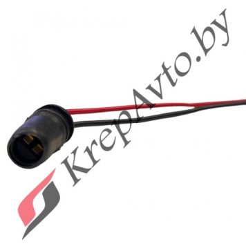 Патрон под лампу W5W Т10 тип 4 силикон