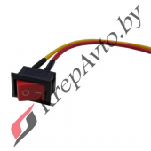 Переключатель красный ON/OFF 6A 250V