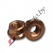 Гайка омедненная М6х1