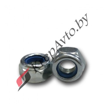 Гайка  высокопрочная, самоконтрящаяся М8х1 кл. пр. 10.0