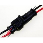 Колодка соединительная 2х конт. 1,5 мм герметичная (м+п)