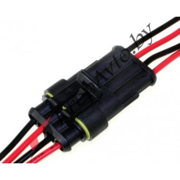 Колодка соединительная 4х конт. 1,5 мм герметичная (м+п)