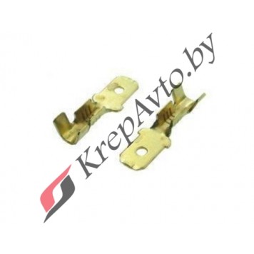 Клемма плоская неизолированная "папа" 4,8 мм 1-1,5 кв.мм
