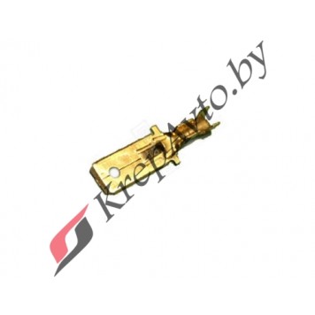 Клемма плоская неизолированная "папа" 6,8 мм 1-1,5 кв.мм