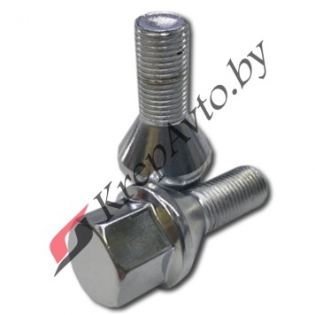 Болт колесный M12х1,25х22 Alfa Romeo\Fiat\Lancia 11294235; Citroen\Peugeot 5405.83; Ford 1850468; GM 1008011