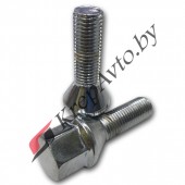 Болт колесный M12х1,50х22 - GM 1008504, 90473457; Suzuki 43423-86G01; Alfa/Fiat/Lancia 51732885; Citroën\Peugeot 5405.77; Toyota 90942-W2001