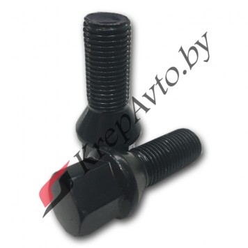 Болт колесный M12х1,25х28 Черный 5405.66; FIat 9682405480; GM 3637362