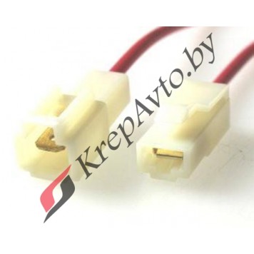 Колодка соединительная 1 конт. 6,3 мм. (м+п) с проводами