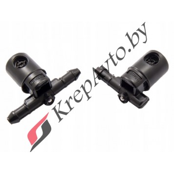 Комплект форсунок омывателя  Opel\General Motors 12782508, 12782509, 1451330, 1451329 (веерная) Китай