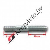 Шпилька ремонтная М6х43