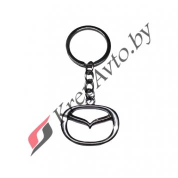 Брелок для ключей с логотипом автомобиля Mazda