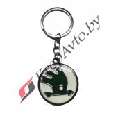 Брелок для ключей с логотипом автомобиля Skoda