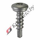 Саморез универсальный с кромкой, сверлом 5х19мм
