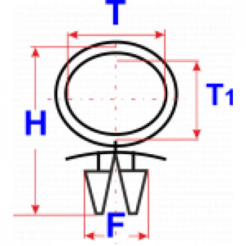 VAG 321837199 Держатель тяги-1