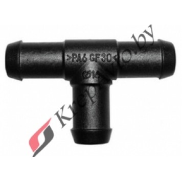 Соединитель шланга 16х16х16мм