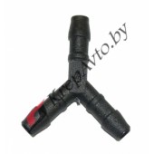 Соединитель шланга 4х4х4мм