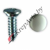 Саморез с декоративной заглушкой для крепления номерного знака BMW 51188122524