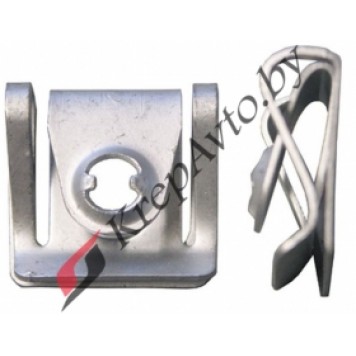 VAG 4A0805960 мкталлическая пластина закладная под винт повортоный