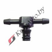 Соединитель шланга обратки форсунок (Bosch) 3.9х3.9х5.6мм 