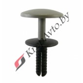 Клипса пластиковая распорная 6мм. (серая)