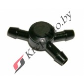 Соединитель шланга 6х6х6мм