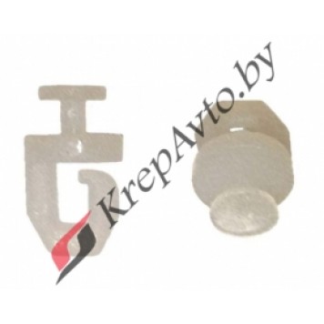 Mercedes Крючок шторки салона (белый)