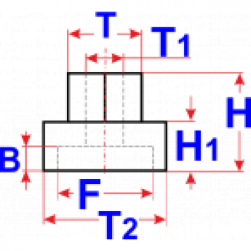 Гайка вставная Fiat/Alfa/Lancia/Iveco 7622939, 93924503-1