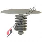 Клипса универсальная ель 11мм (серая)