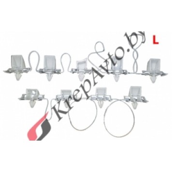 Ремкомплект для установки облицовки левого порога VAG 3AA898813A