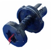 Mercedes A0009916640; Peugeot/Citroen 6555LE; Fiat/Alfa/Lancia 9699542280;  Renault/Lada/Nissan 7703072236; VAG 7L6868307, 8Z0857784 Клипса пластмассовая