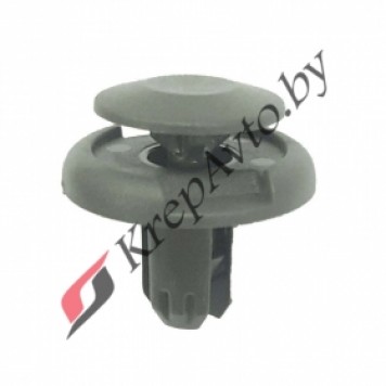 Клипса пластиковая темно-серая Mitsubishi MU000319,  Honda 91512SX0003