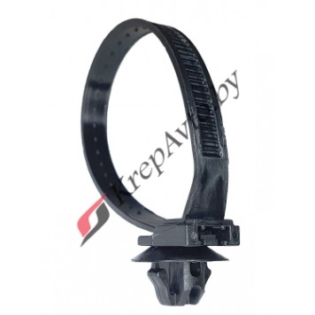 Стяжка кабельная с монтажным дюбелем 12мм