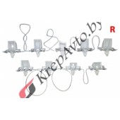 Ремкомплект для установки облицовки правого порога  VAG 3AA898814A